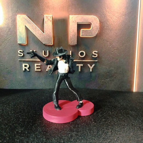 King of Pop figure new, 12 cm height