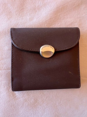 Mandarina Duck wallet used, purple color