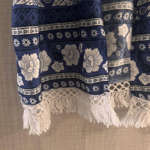 Women's summer kimono with floral pattern like new