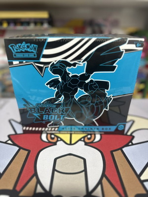 Pokémon Scarlet & Violet Black Bolt κουτί εκπαιδευτή, sealed