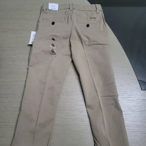 Mayoral Boys' Chino Slim Pants Beige New