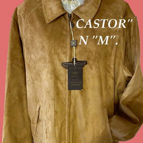 Castor N "M" jacket brown new, unisex, size M