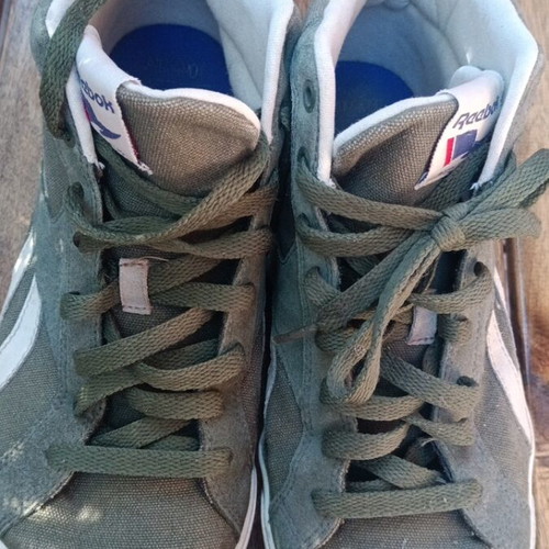Reebok casual shoes size 42 used, green