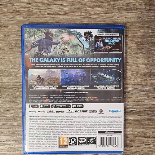 Star Wars Outlaws PS5 game