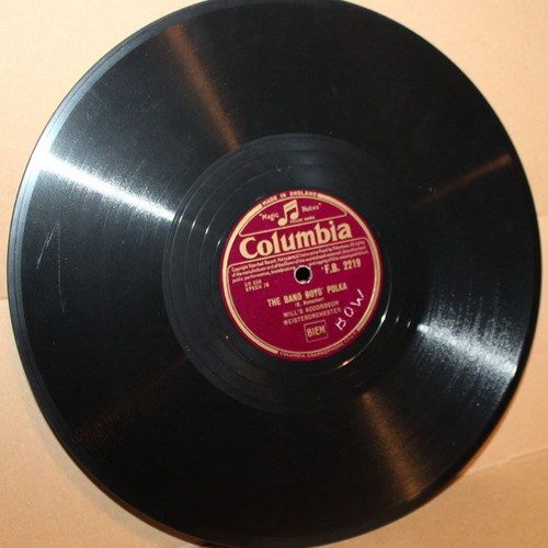 Columbia 78 RPM record Beer Barrel Polka used