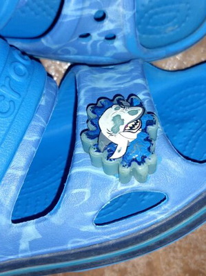 Crocs μεταχειρισμένα σανδάλια για αγόρι νούμερο 30-31 μπλε