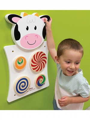Εκπαιδευτικό παιχνίδι τοίχου Αγελάδα καινούργιο 55 εκ.
