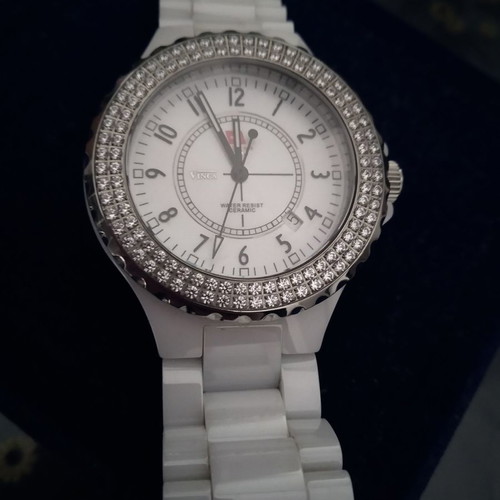 Swiss women's Vinca watch used and men's Weide watch gift