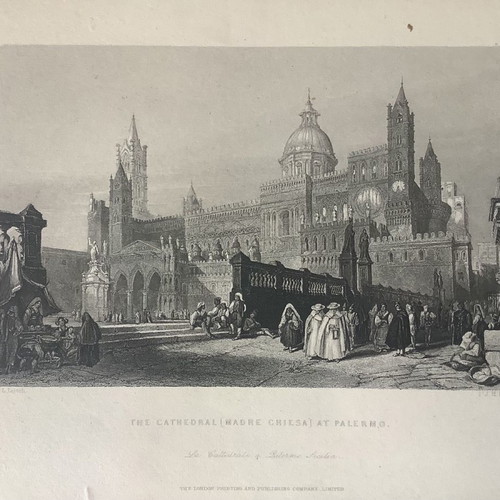 Chalcography Palermo Cathedral 1840 used