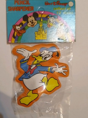 Ξύστρα Disney vintage καινούργια σφραγισμένη 70's
