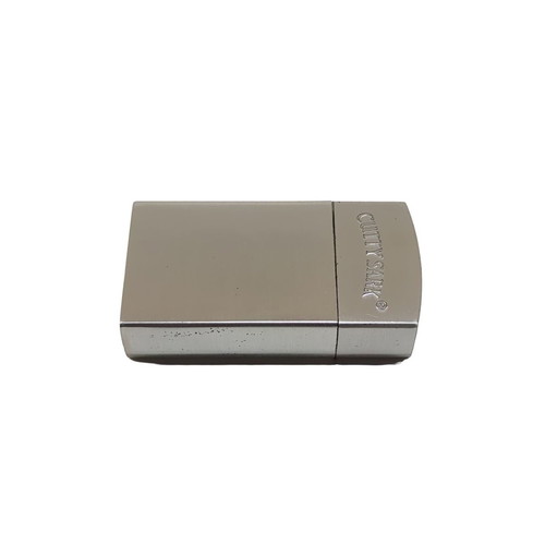Cutty Sark silver lighter used vintage
