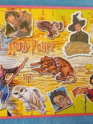Vintage Harry Potter Stickers 2001 Collectible Card The Philosopher's Stone