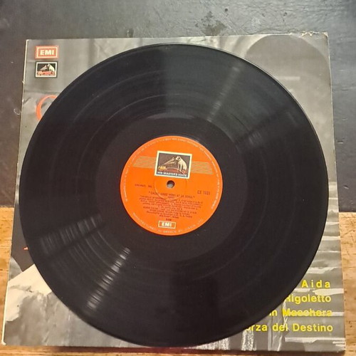 Callas Sings Verdi At La Scala vinyl record used, good condition