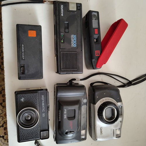 Cameras used, various models