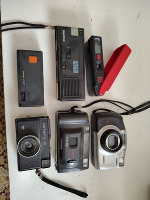 Cameras used, various models