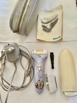 Satinelle Ice Premium hair removal and shaving device used