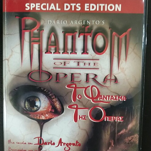 Phantom of the Opera DVD special DTS edition like new, subtitles