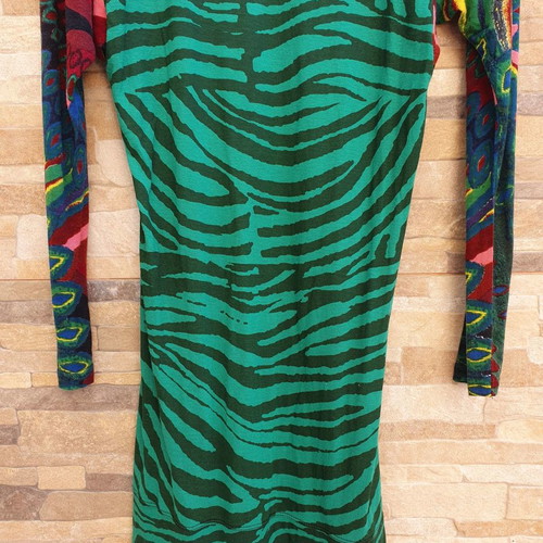 Desigual dress, colorful, size S/M, cotton and viscose
