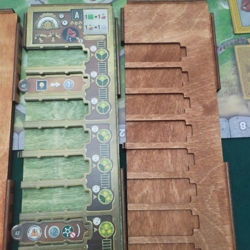Nucleum experiment board wooden, made to order