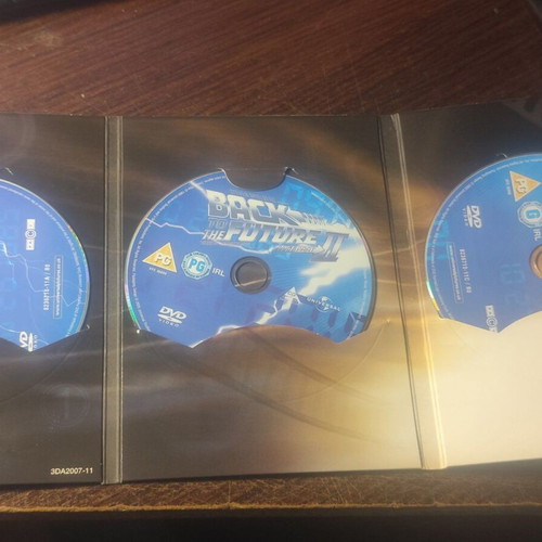 Back to the Future τριλογία DVD, έκδοση digipack, αγγλικοί υπότιτλοι