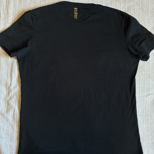 Marvel Black Panther Celio Mens Black Studded T-Shirt Size L mint condition