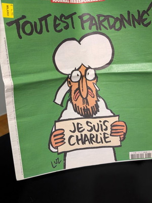Charlie Hebdo magazine issue No1178, 14/1/2015