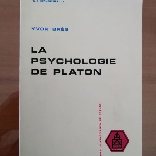 La Psychologie de Platon του Yvon Bres μεταχειρισμένο