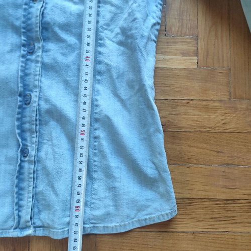 Fay light blue women's denim shirt size S like new