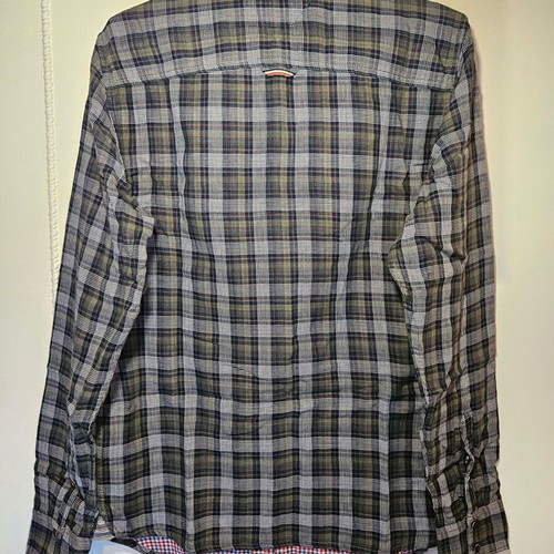 Hilfiger Denim men's checked shirt size M like new