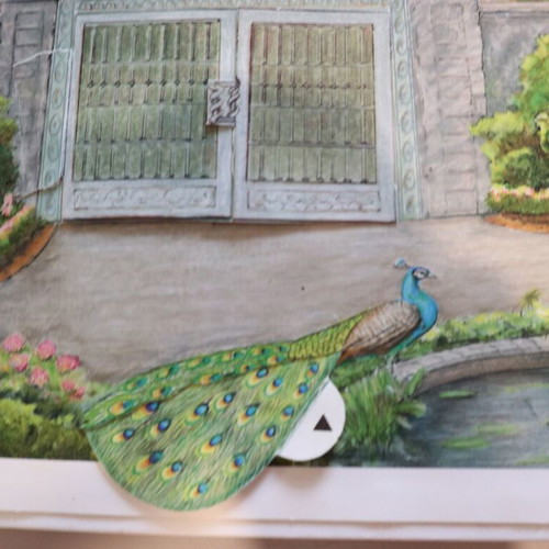 Pop-up book "At the Zoo" used, 10 pages