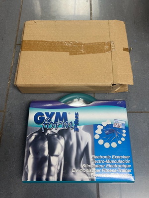 Gymform 8 electronic exerciser new, unused