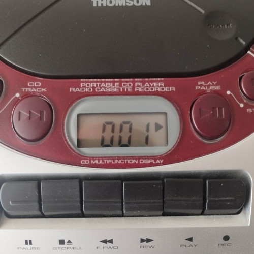 Thomson TM 9650 portable radio cassette CD MP3 player