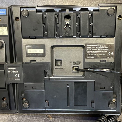 Panasonic telephone system device KX-T7536LA-B used