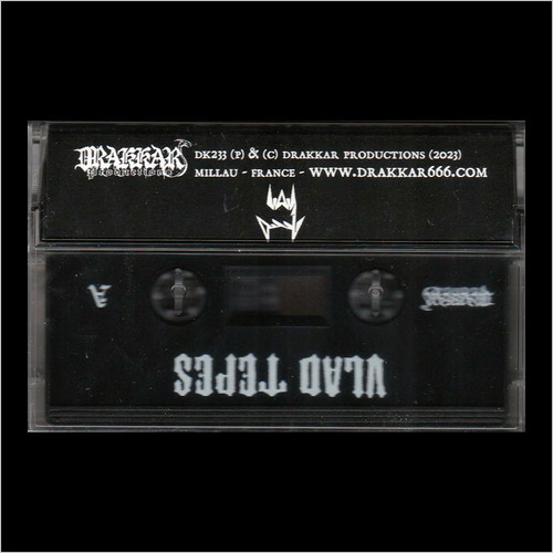 Vlad Tepes War Funeral March metal cassette new