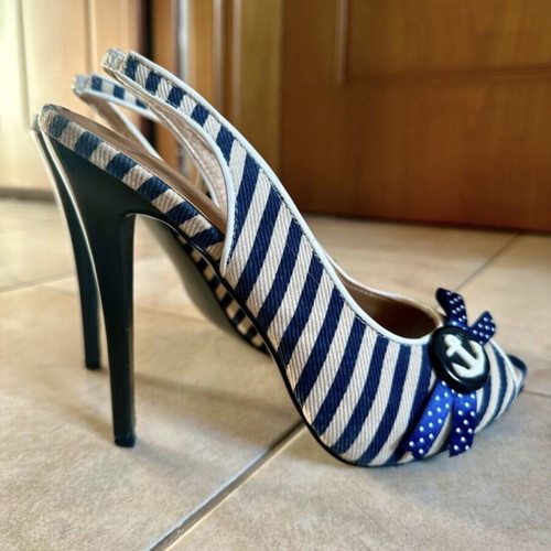 Summer shoes used, pack of 6 pairs, size 39