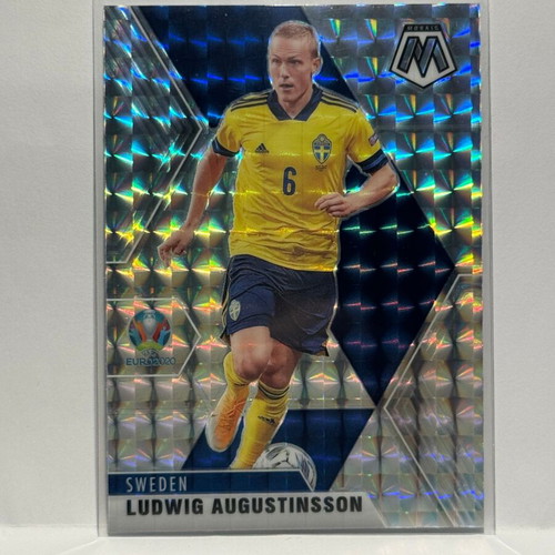 Panini Mosaic Uefa Euro 2021 Ludwig Augustinsson Silver Mosaic Prizm card new