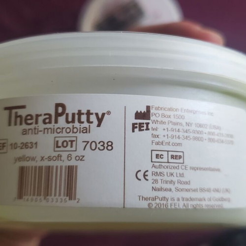 TheraPutty Finger Grip Hand Exercise Putty Set antimicrobial like new