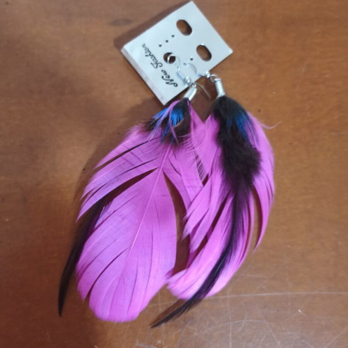 Wings of Style feather earrings set of 5 pairs