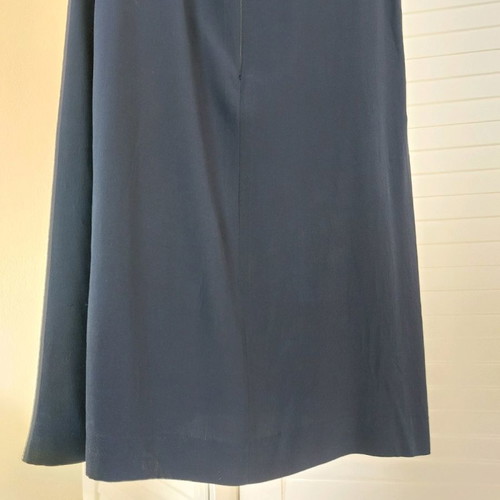 Blue dress and jacket set XL worn once, midi dress with zipper and satin lining