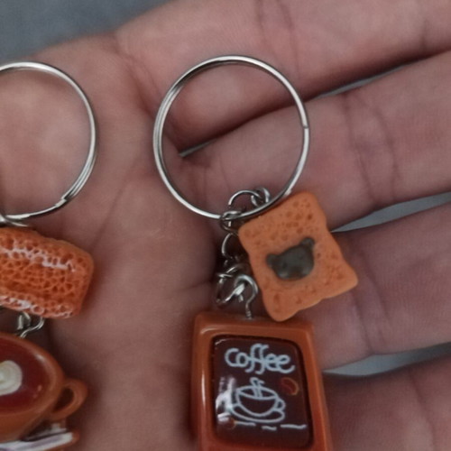 Coffee keychains pack of 2 new