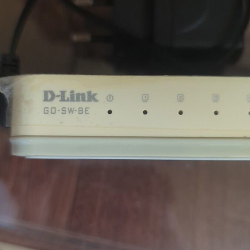Network Switch D-Link GO-SW-8E μεταχειρισμένο, 8 θύρες Fast Ethernet