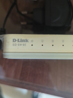 Network Switch D-Link GO-SW-8E μεταχειρισμένο, 8 θύρες Fast Ethernet