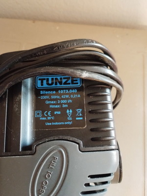 Αντλία ενυδρείου Tunze Silence 1073.040 σαν καινούργιο, 3000 l/h