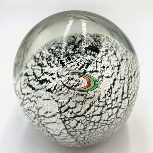 Collectible Murano Vetrarti Paperweight handmade glass sphere like new
