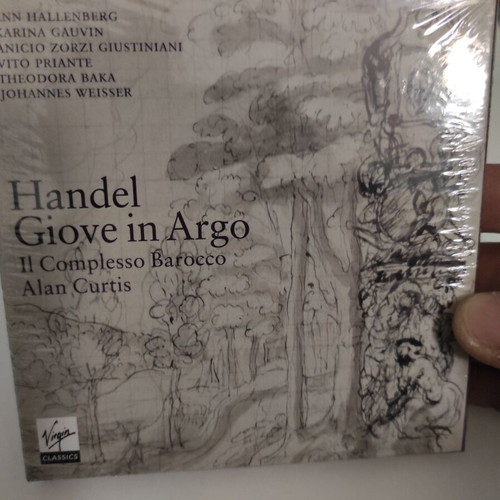 Giove in Argo CD by George Frideric Handel new, classical