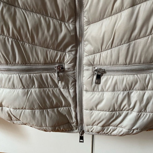 Amisu jacket like new, gray beige, size M-L