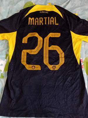 AEK Nike 2024 Martial Football Jersey like new, medium size