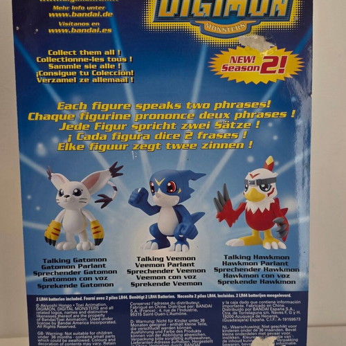 Digimon Talking Hawkmon action figure
