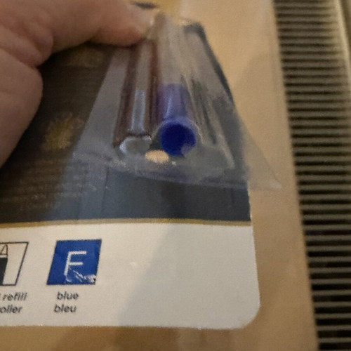 Parker Quink Rollerball Refill blue new