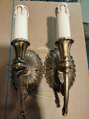 Wall lights like new, set of 2 pieces